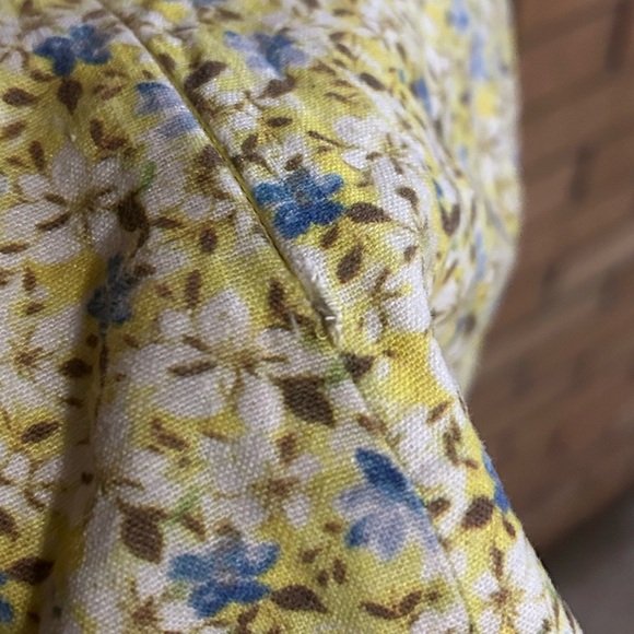 Bardot x REVOLVE Floral Mini Skirt in Summer Floral Yellow Zip Up Size US 4 - Picture 4 of 6